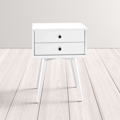 AllModern Grady Solid Wood Nightstand & Reviews Wayfair Canada